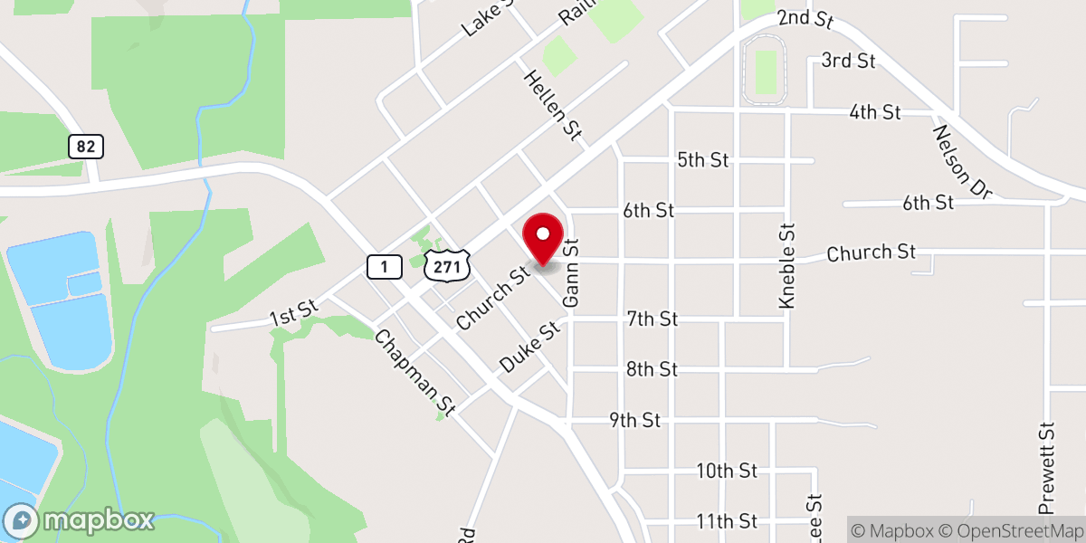 Map showing location of War Cry Ministries