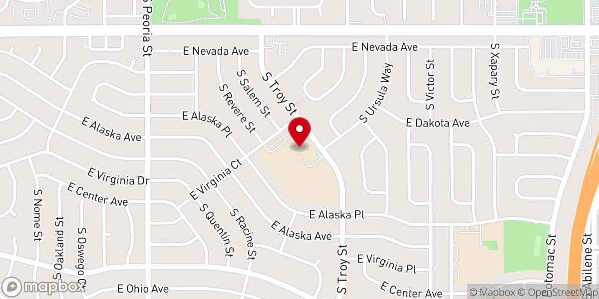 Map showing location of New Creation Fellowship International Church