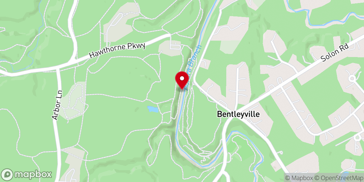 Map showing location of Henry Church Rock