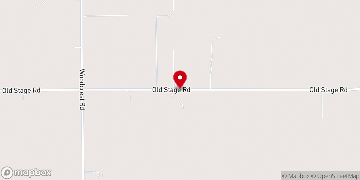 Map showing location of Lutheran Church Northern Door County