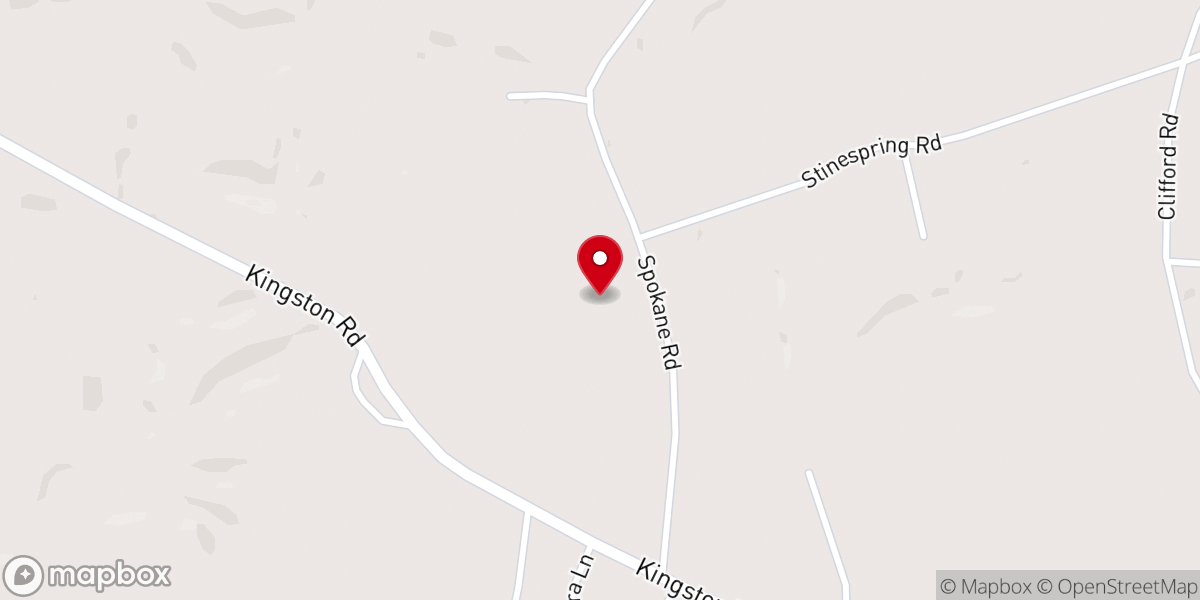 Map showing location of Cliff Temple Baptist Church