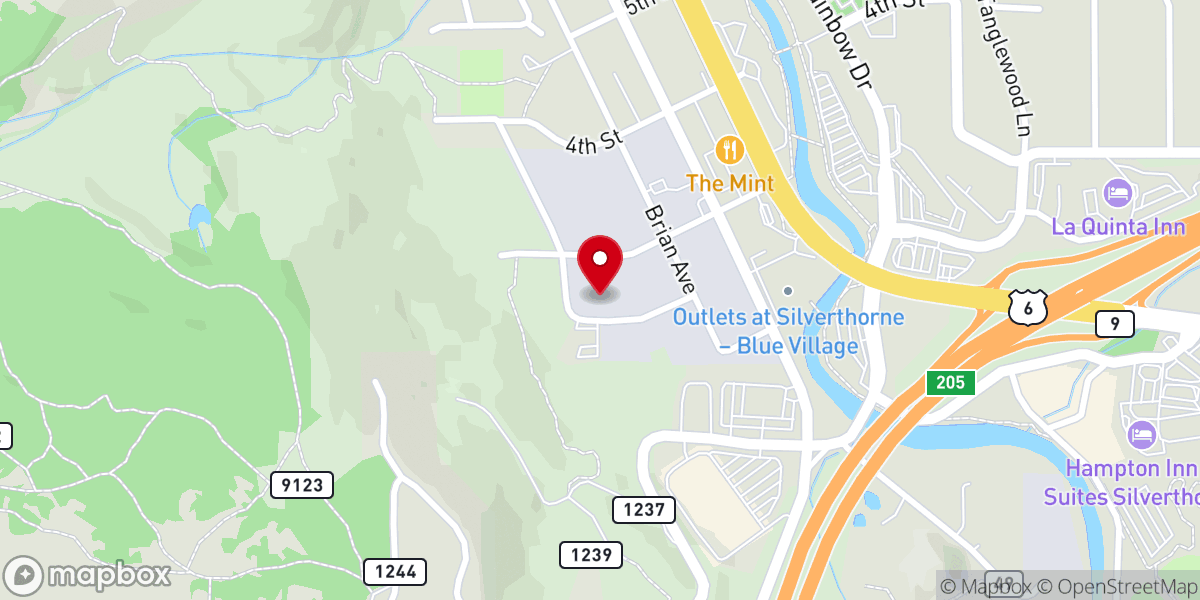 Map showing location of Cornerstone Church: Summit County Campus