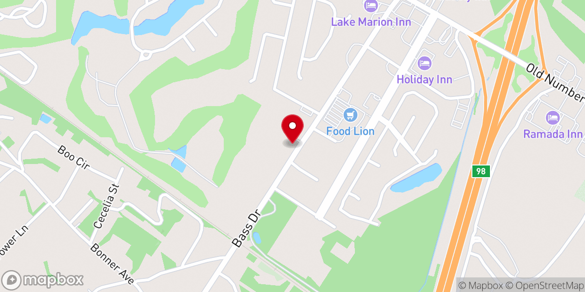 Map showing location of Restoration Empowerment Apostolic Life Church