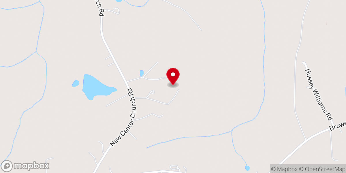 Map showing location of Lowdermilk family farm