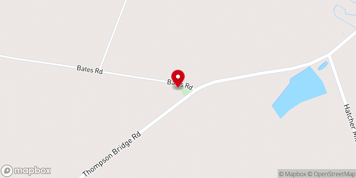 Map showing location of Mc Elmurray Baptist Church