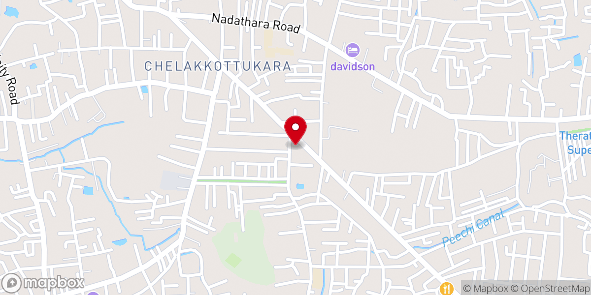 Map showing location of Sharon Fellowship Church Anchery
