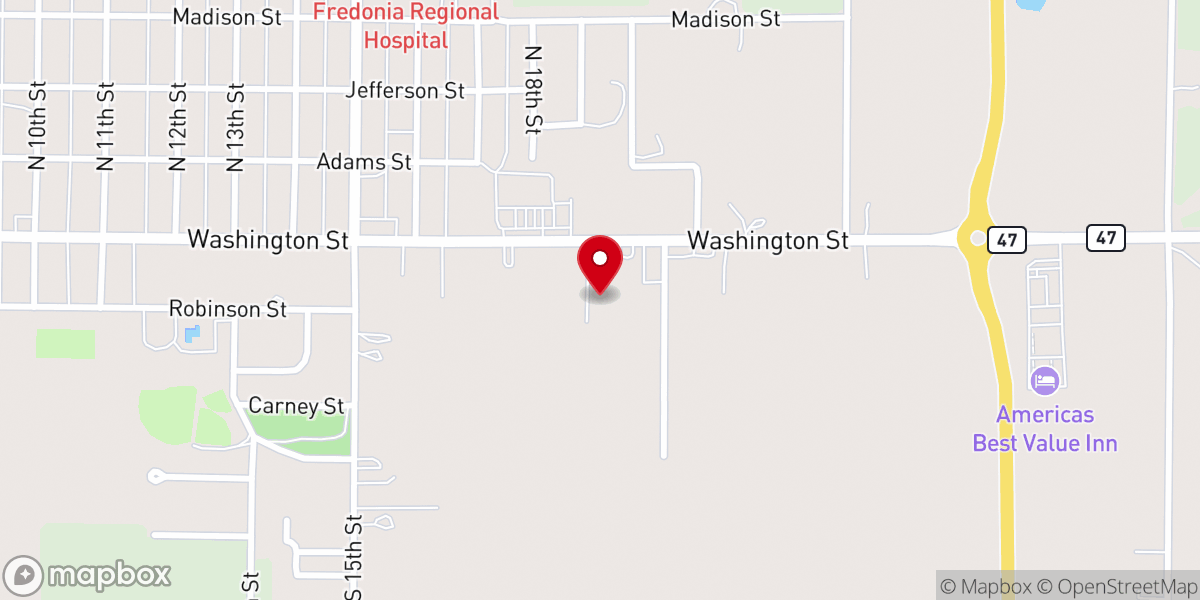 Map showing location of CalWes Church