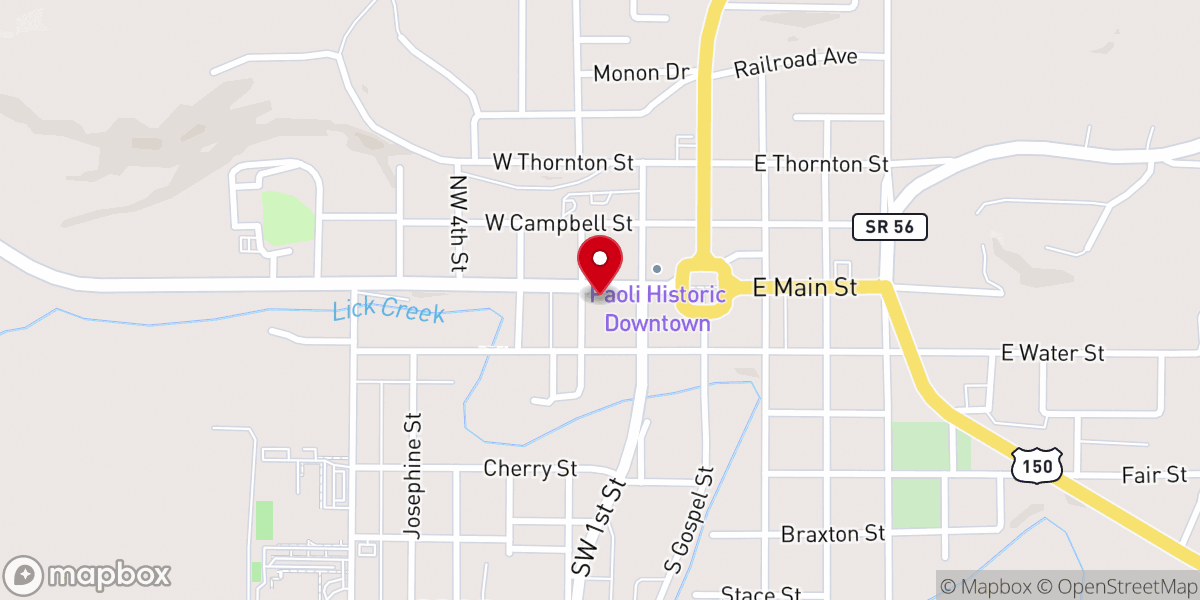 Map showing location of The Church of Jesus Christ of Latter-day Saints