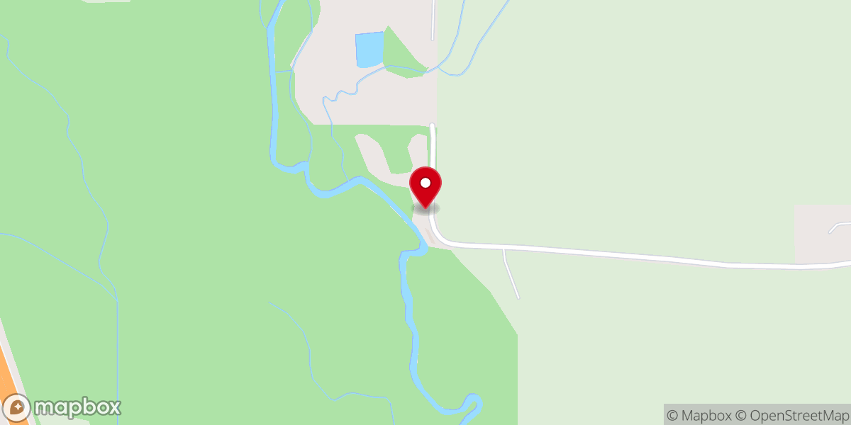 Map showing location of New Zion Church