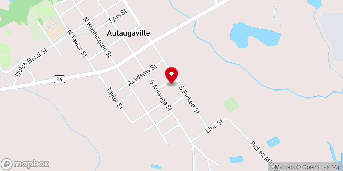Map showing location of Greater St. Joseph AME Church