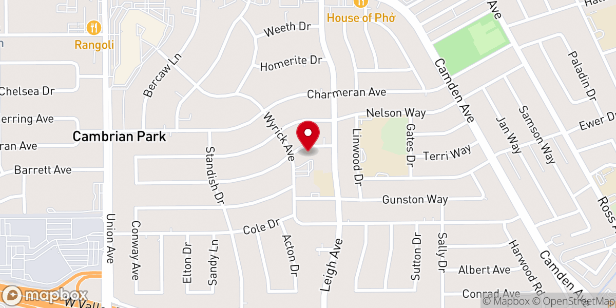 Map showing location of St Timothys Lutheran Church