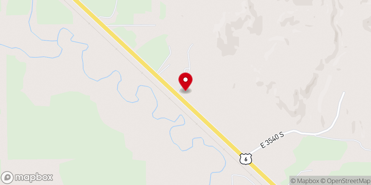 Map showing location of Carbon-Emery Church of Christ