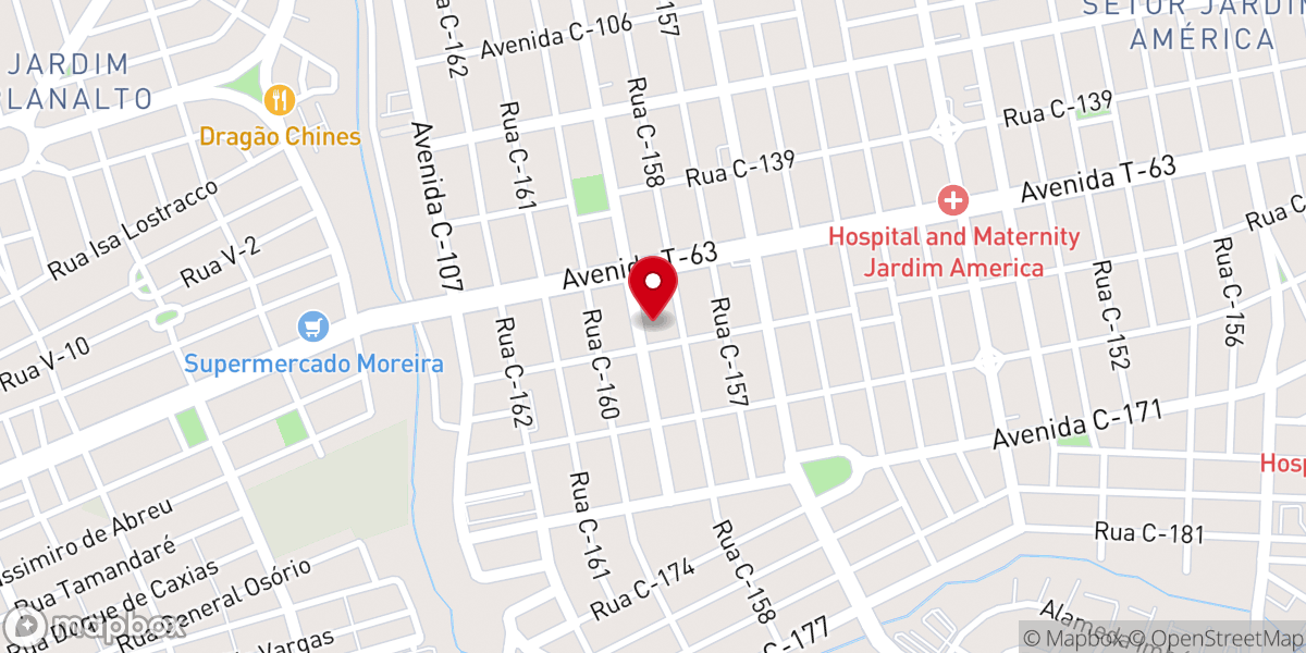 Map showing location of Igreja Bola de Neve