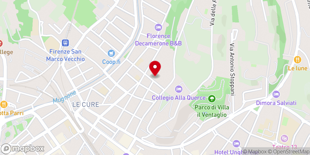Map showing location of Chiesa della Beata Vergine Maria Madre della Divina Provvidenza