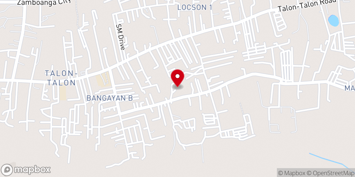 Map showing location of Fundamental Baptist Church