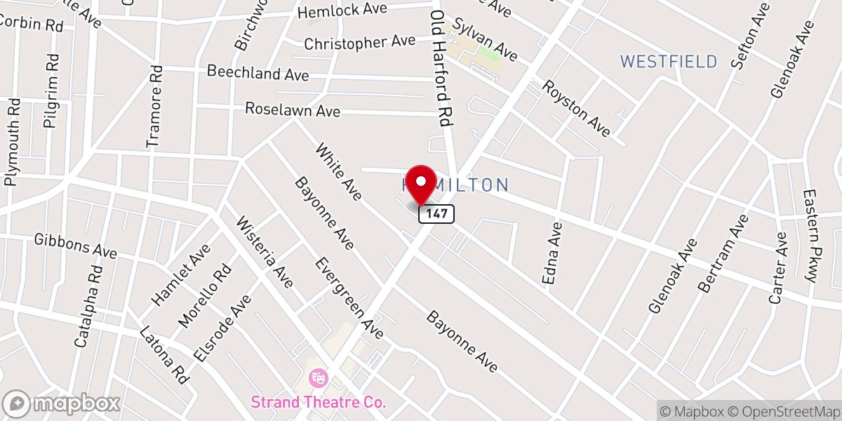 Map showing location of Sharon Seventh Day Adventist Church