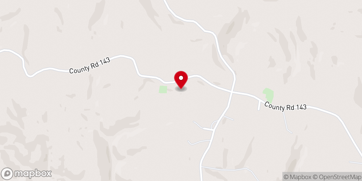 Map showing location of Old Trinity Missionary Baptist Church