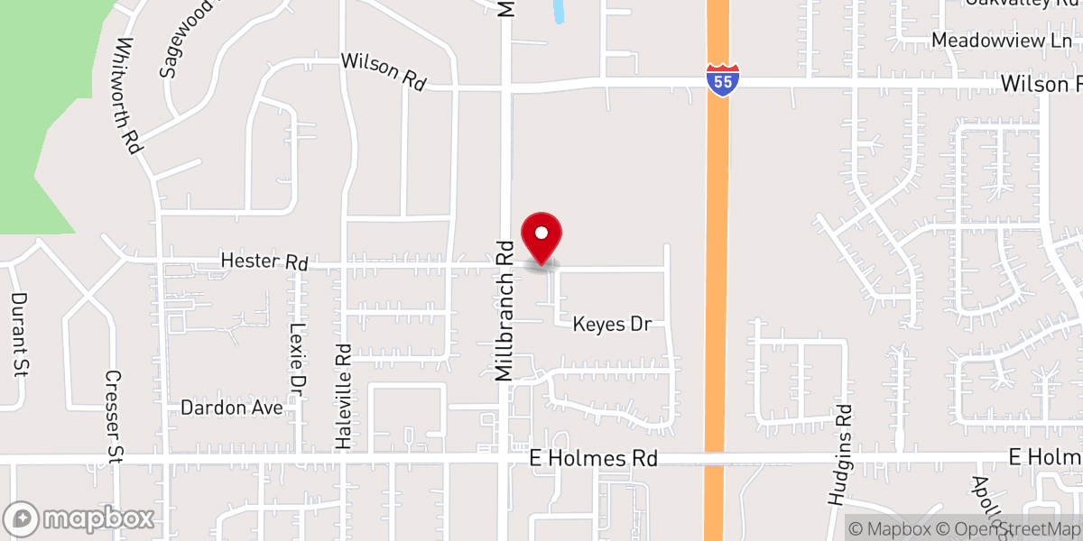 Map showing location of Havenview Church