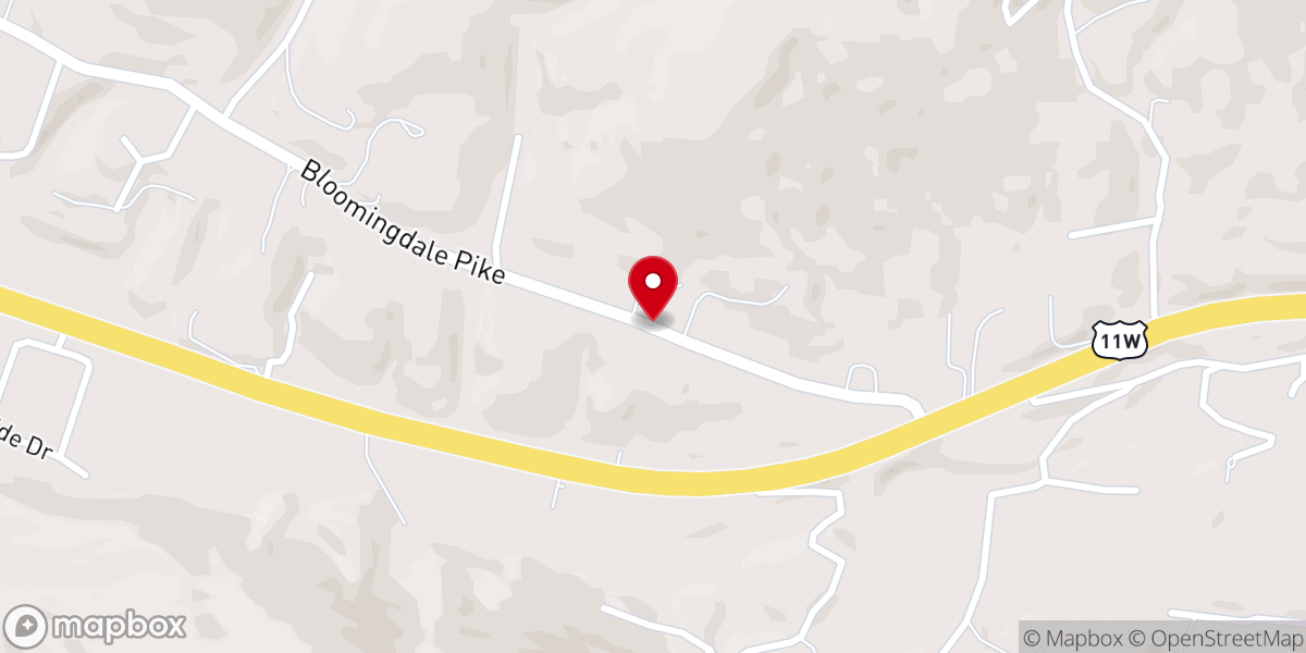 Map showing location of Holly Springs United Methodist
