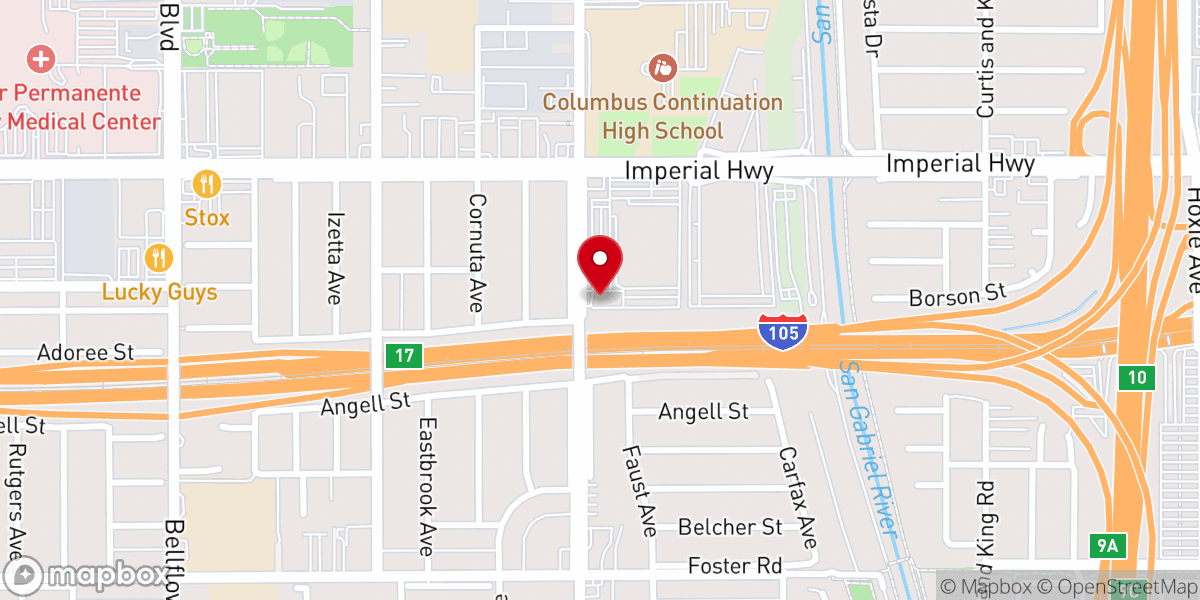 Map showing location of Chapel Store and Cafe'