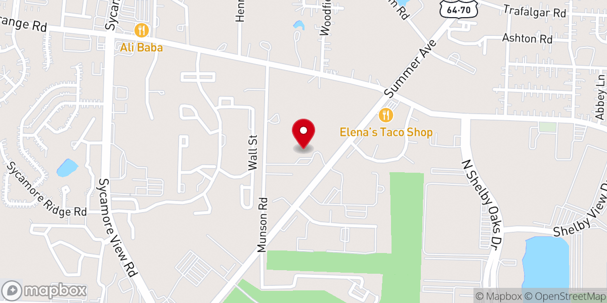 Map showing location of Good Shepherd United Methodist church