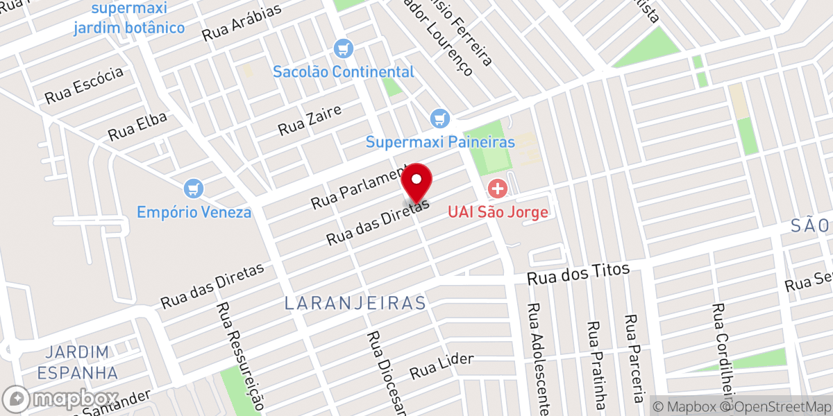 Map showing location of Igreja Pentecostal Remanescentes de Cristo - SEDE ESTADUAL