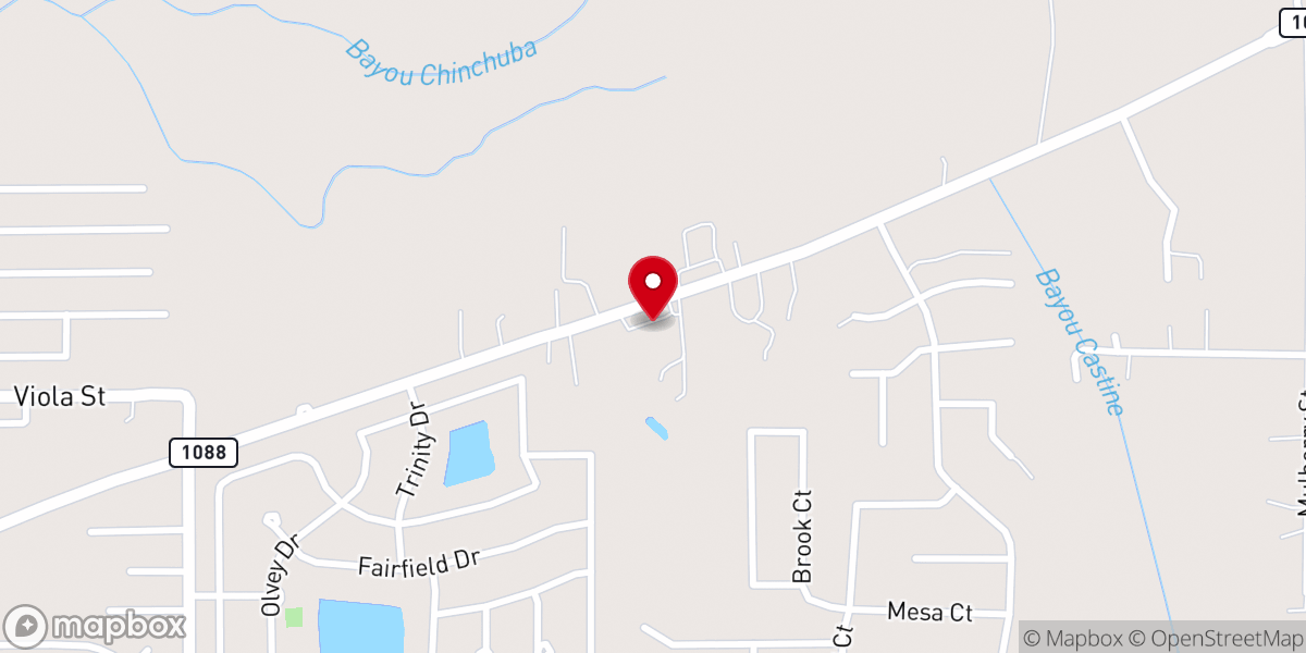 Map showing location of Mandeville Sports Complex