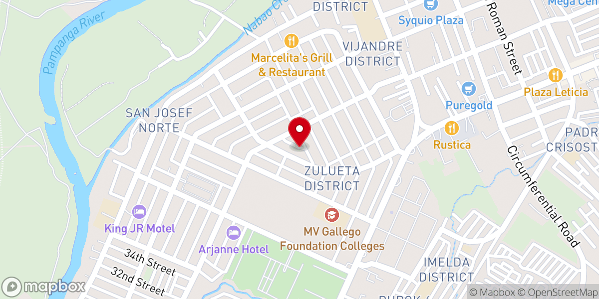 Map showing location of Sovereign God Reformed Church