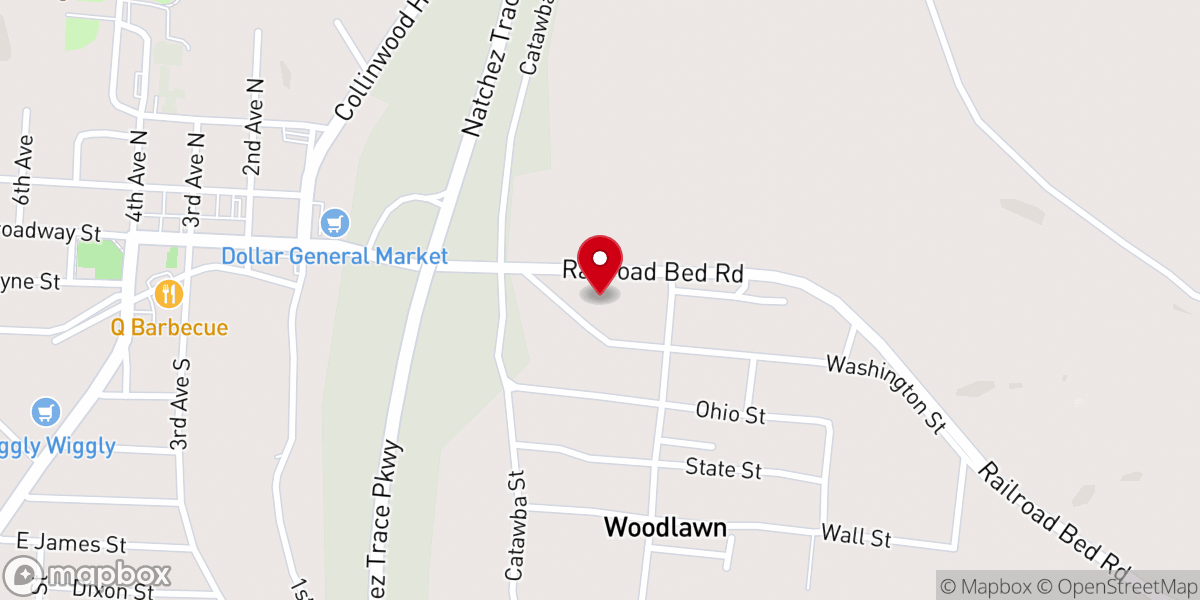 Map showing location of Collinwoood COGOP
