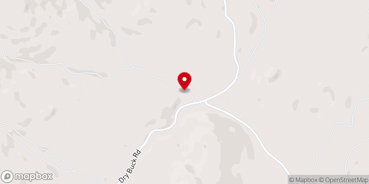 Map showing location of Pinehurst Church