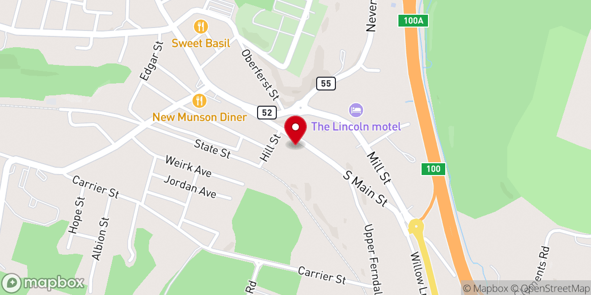 Map showing location of Saint Peter's Liberty Food Pantry - Food Distribution Center