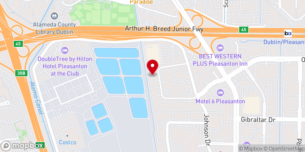 Map showing location of Iglesia Samaria Livermore CA