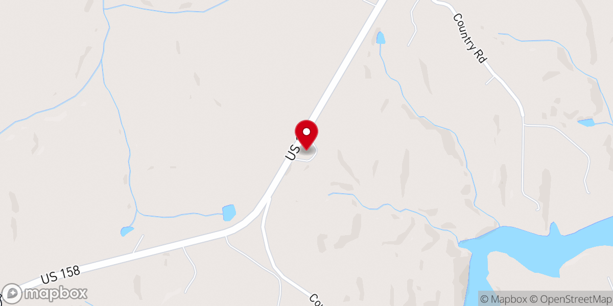 Map showing location of Blackwell Missionary Baptist Church