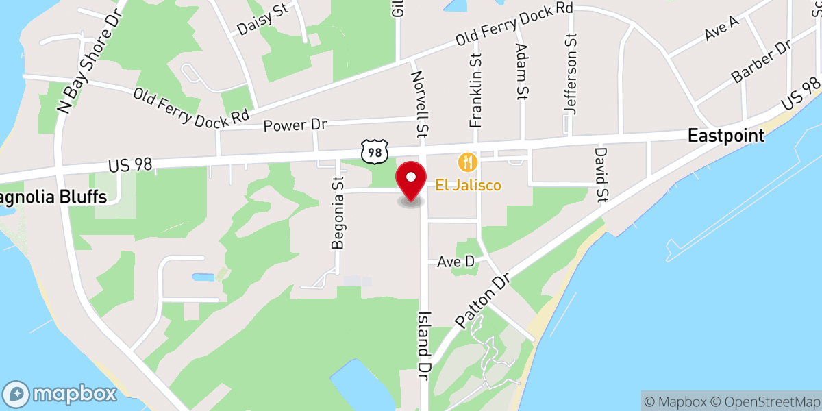 Map showing location of High Calling Church