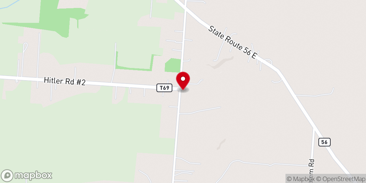 Map showing location of The Church of Kingpin
