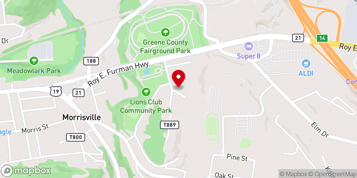 Map showing location of The Church of Jesus Christ of Latter-day Saints