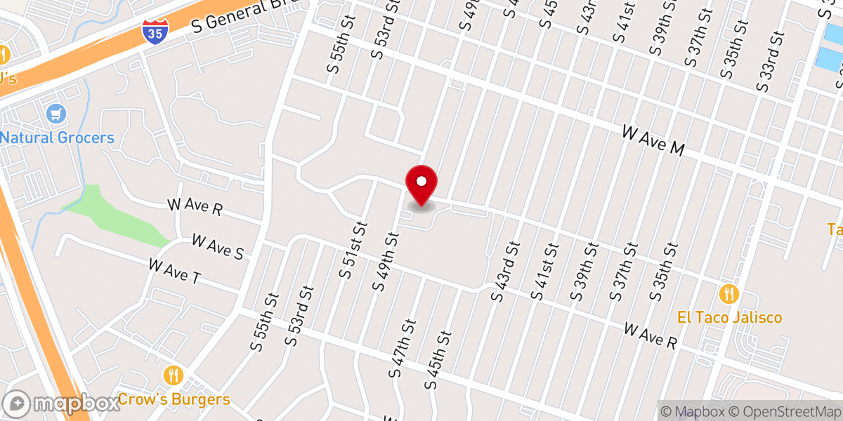 Map showing location of St Paul United Methodist Church