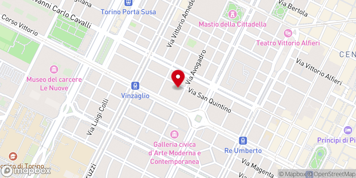 Map showing location of Parrocchia dei Santi Angeli Custodi