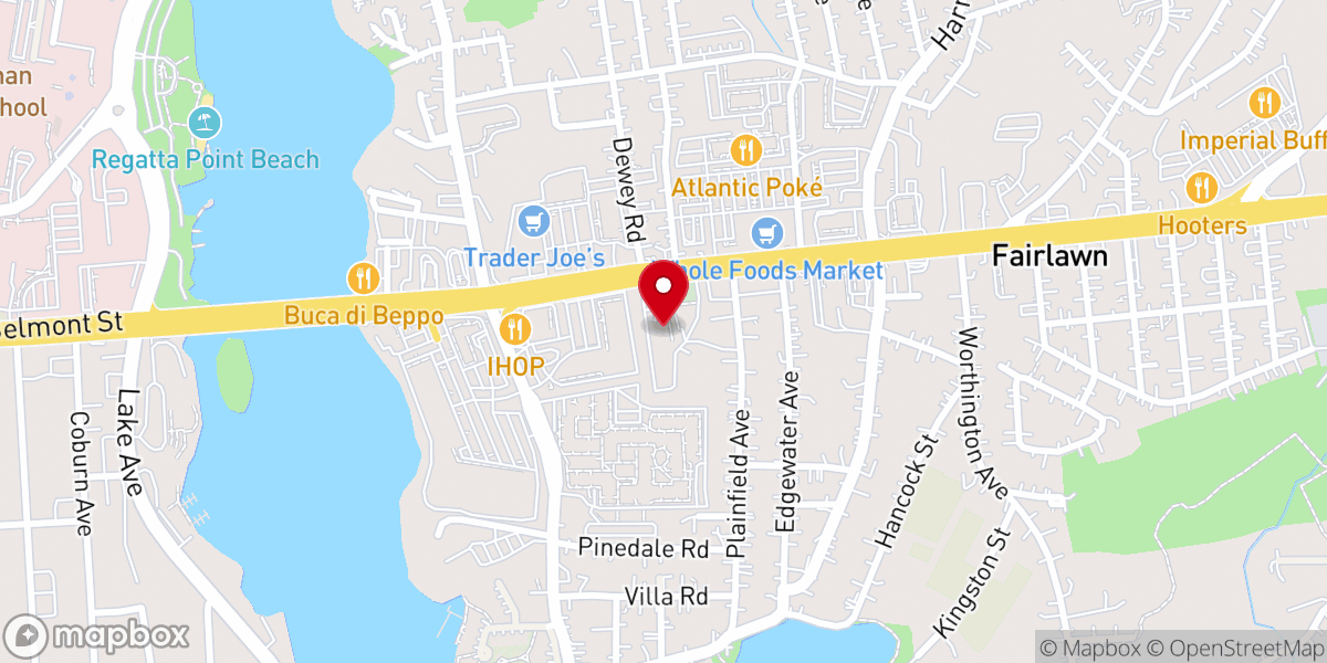 Map showing location of Saint Anne's Human Services Food Pantry