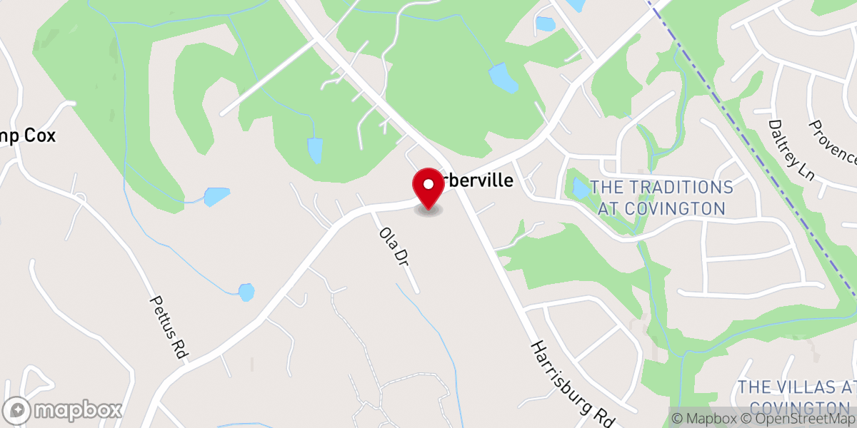 Map showing location of Indian Hill Church