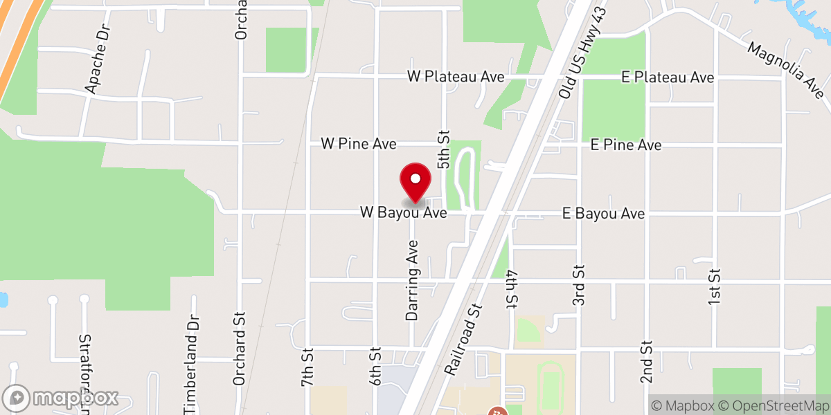 Map showing location of Generations Church of Satsuma