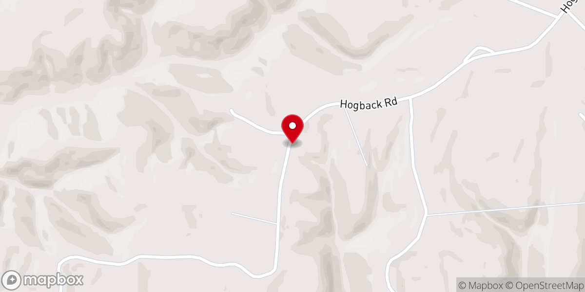 Map showing location of Mount Vernon Church