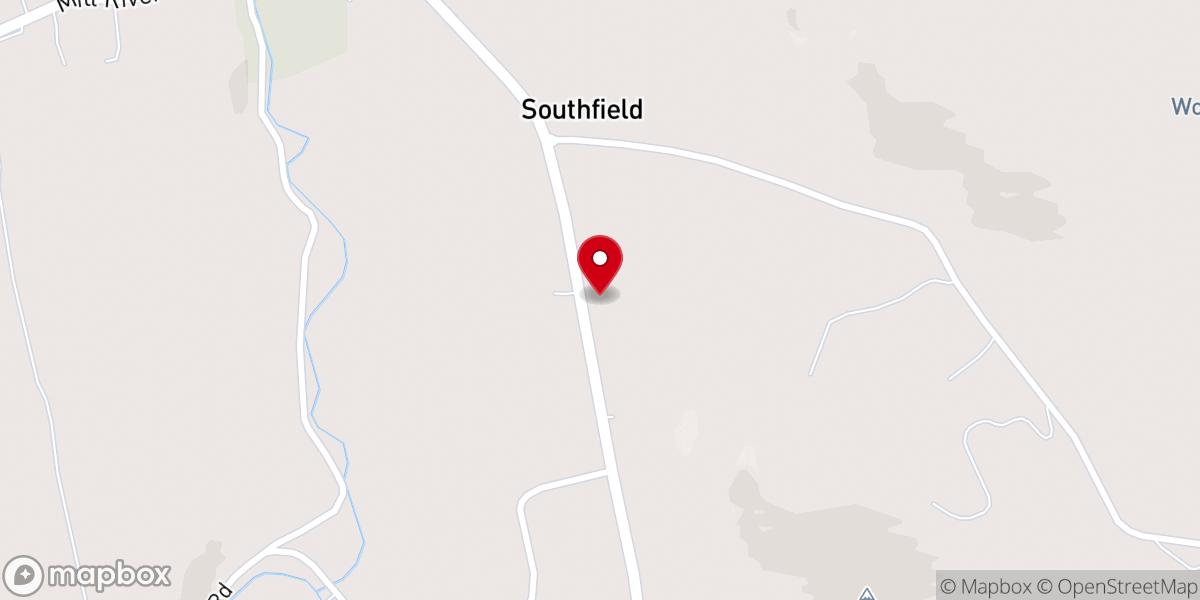 Map showing location of United Church of New Marlborough