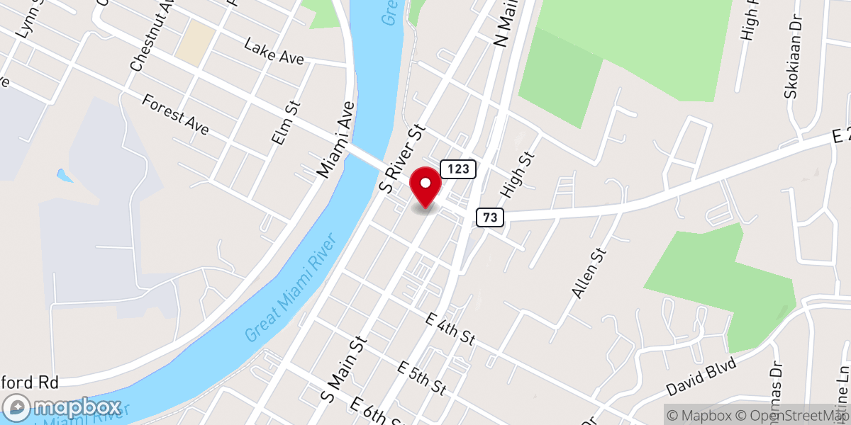 Map showing location of 4LIFE Worship