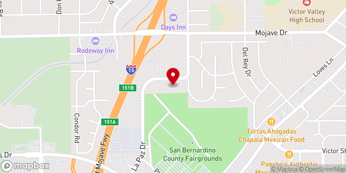 Map showing location of United Methodist Church