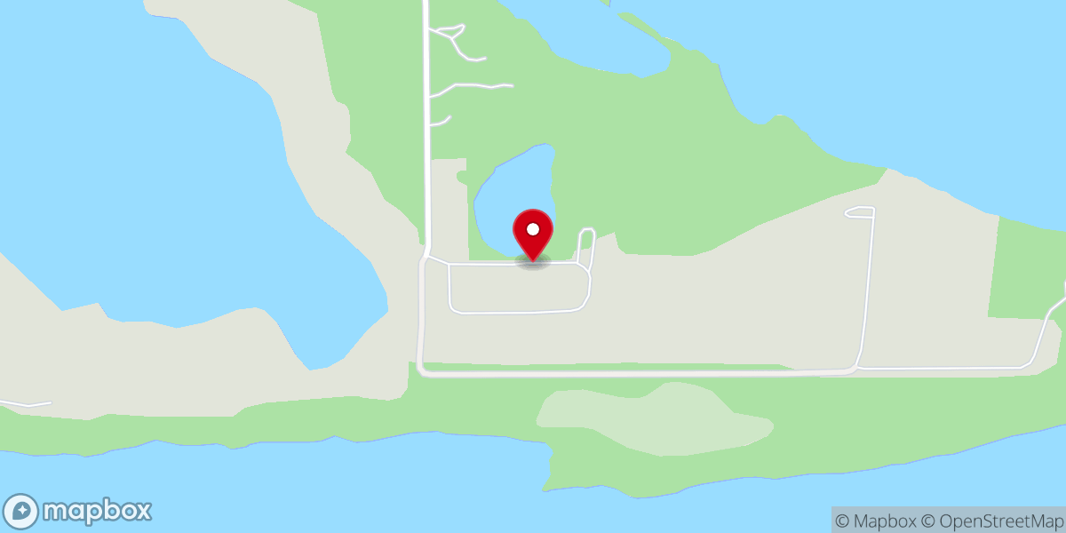 Map showing location of Camp Galilee MN District UPCI