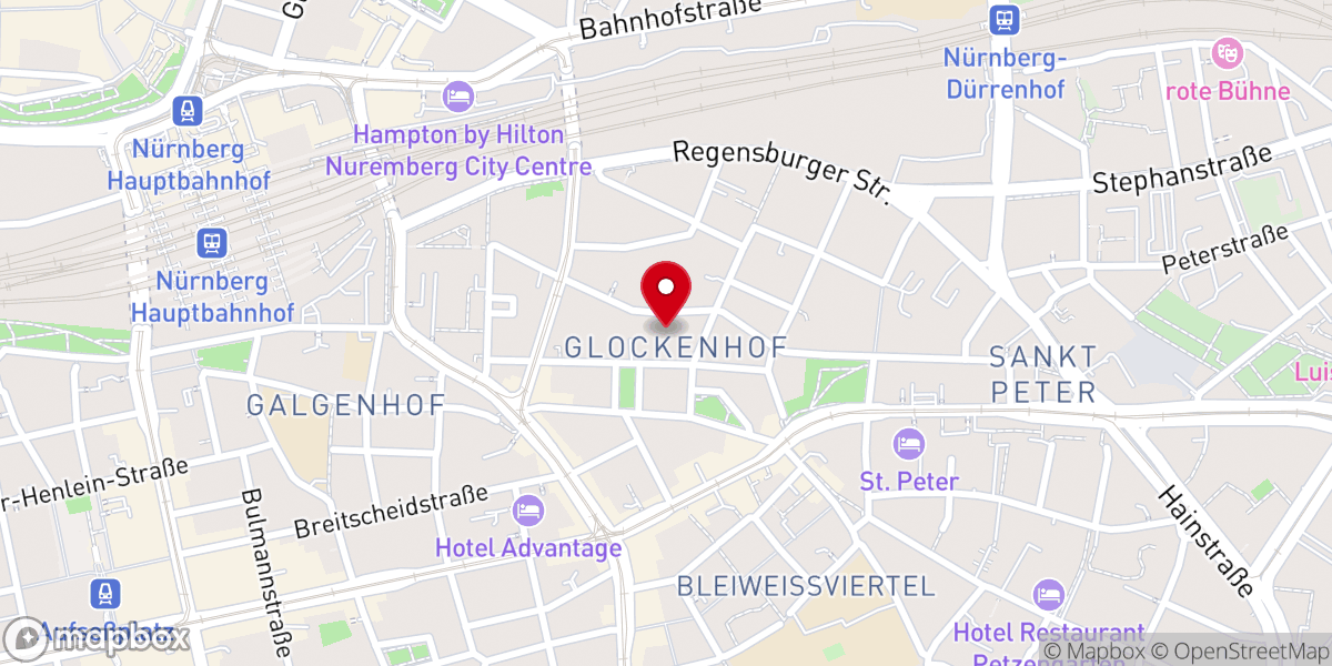 Map showing location of Russisch-orthodoxe Kirche, Gemeinde zu Ehren der Seligen Xenia von St.-Petersburg