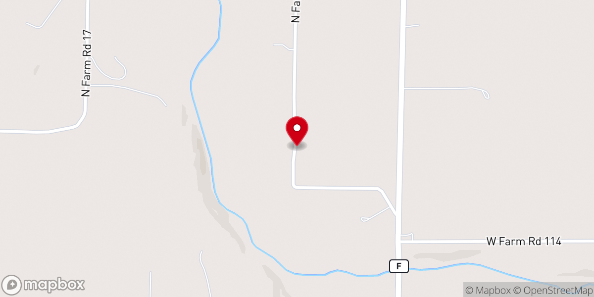 Map showing location of Grace Fellowship at Johns Chapel