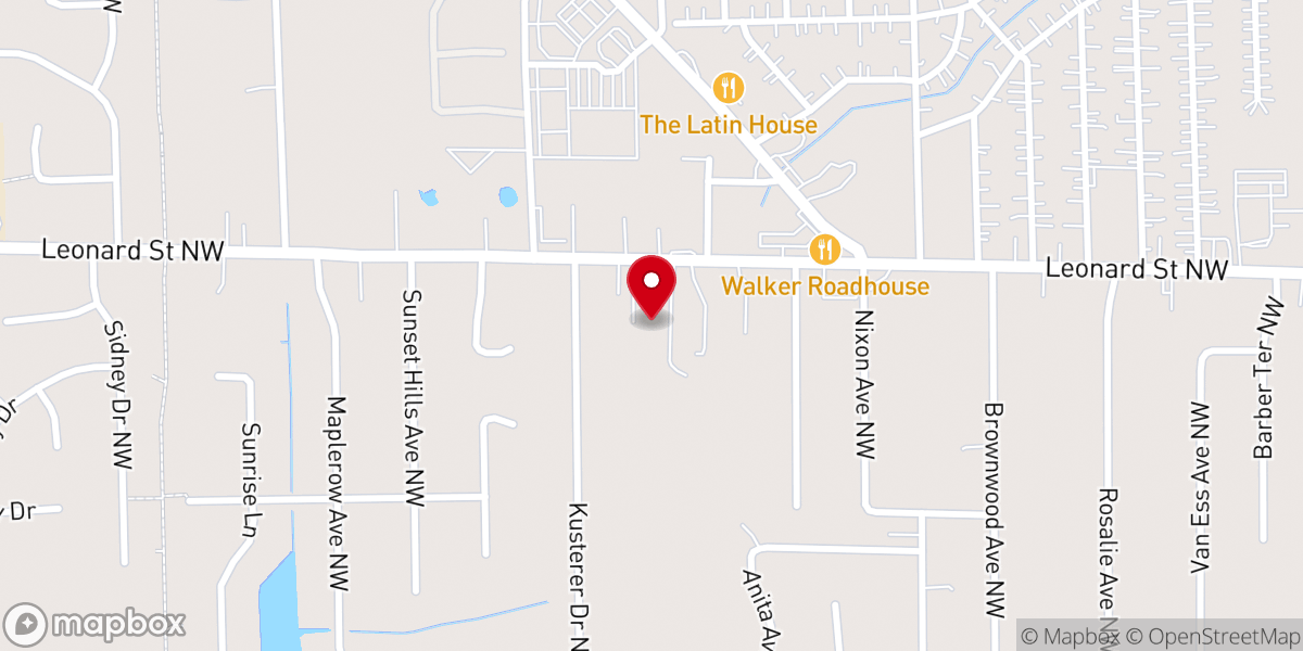 Map showing location of River of Life Ministries