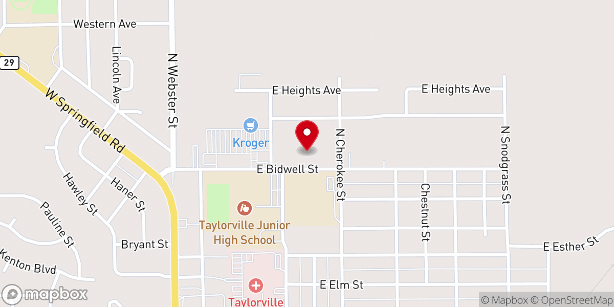 Map showing location of Community of Christ